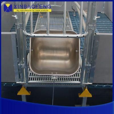 Hot-Dipped Galvanized Swine Farrowing Crates for Pigs