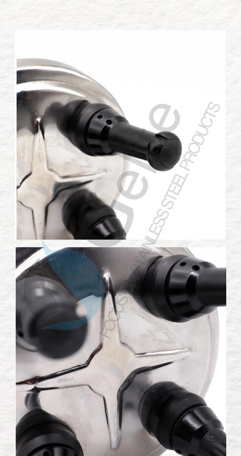 Sanitary Grade Stainless Steel Milking Machine Accessories Cleaning Seat