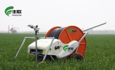 Chinese Factory Diesel Pump Engine Set 75mm Hose Reel Irrigation System