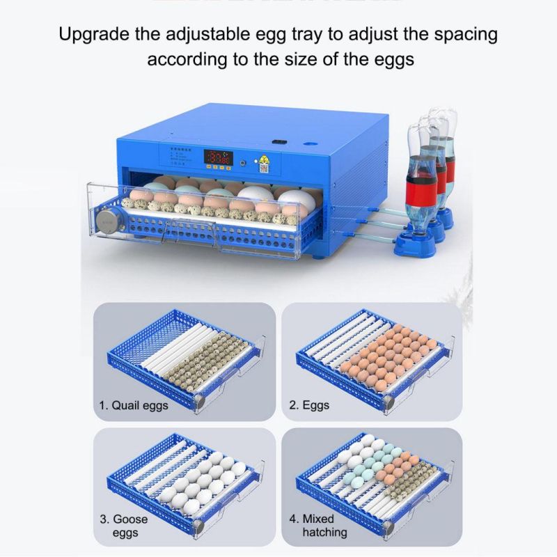 China Manufacturers Temperature Humidity Controller Chicken Automatic Quail Egg Incubator 48 72