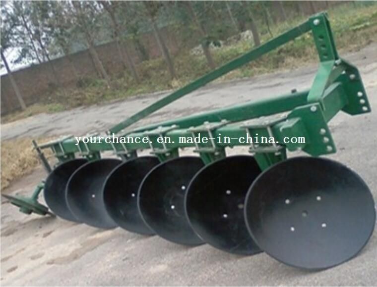 Tip Quality 1ly-625 120-160HP Tractor Mounted 1.5m Width 6 Discs Heavy Duty Disc Plough