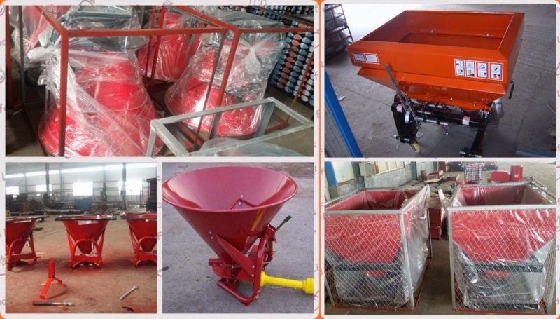 High Quality CDR-600 Seed and Fertilizer Spreader Broadcast Sower Grain Drill for Tractor