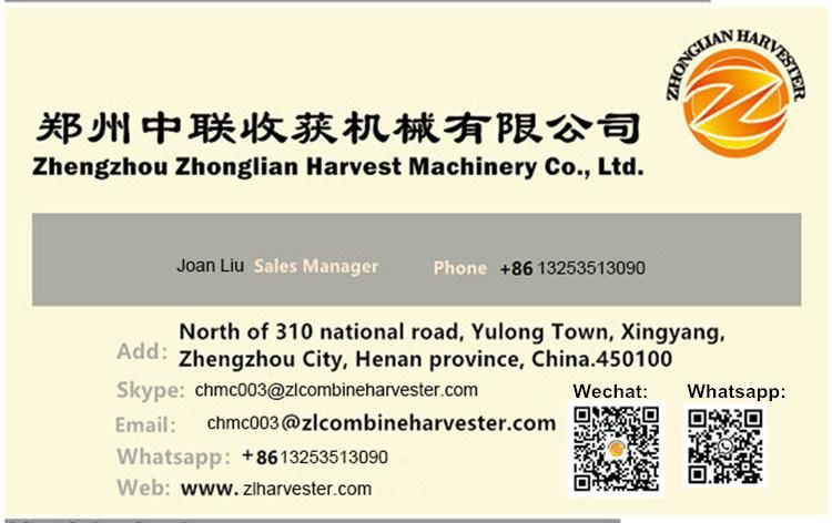 Direct Factory Supply Wheat Rice Combine Harvesters Machine