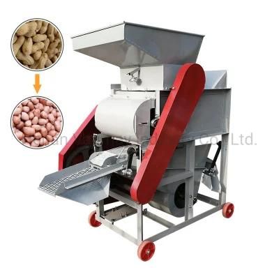 Earthnut Huller Manufacturer Peanut Husker Groundnut Sheller Peeling Machine