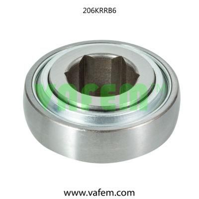 Agricultrual Bearing/ Hexagonal Bore Bearing /206krrb6/China Factory