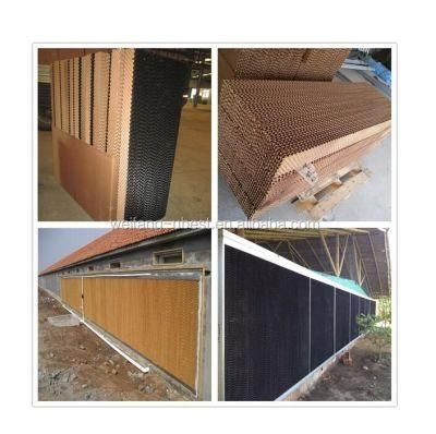 Water Cooling Pad Wall /Evaporative Cooling Pad for Chicken Poultry Farm