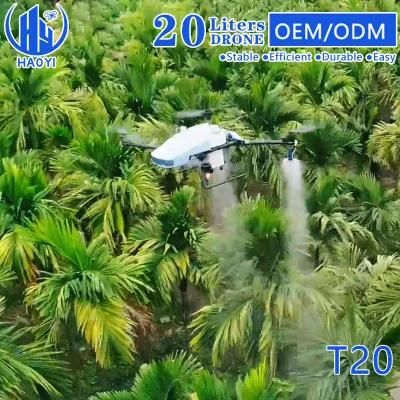 20L 20kg Payload Orchard Tree Sprayer All-Terrain IP67 Waterproof Uav Fumigacion Pulverzer Drone for Agriculture