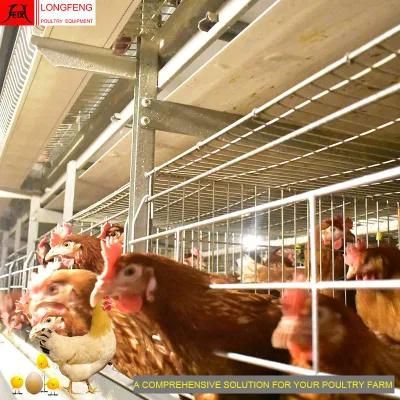 Farming Automatic Layer Egg Chicken Cage Poultry Farm Equipment with High Quality