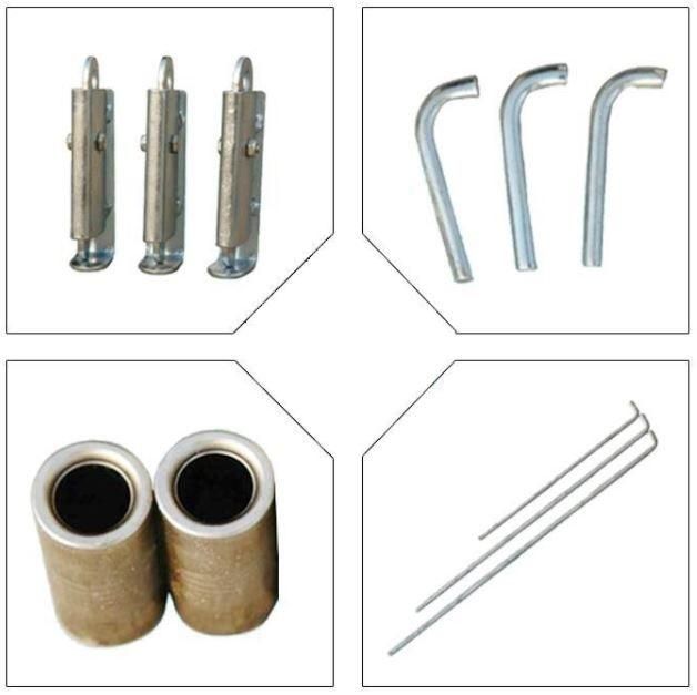 Hot DIP Galvanized Steel Pipe Growing Pig Nursery Pen
