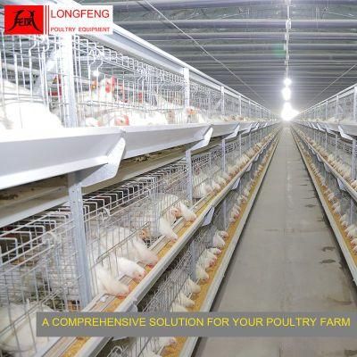 Electric Good Service Longfeng Standard Packing Dairy Machine Broiler Chicken Cage