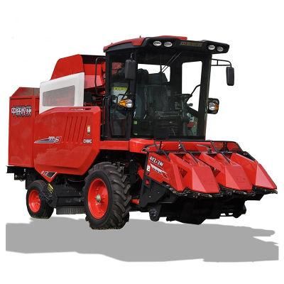 4yz-4 Wheel Type Picker and Peeling Mini Corn Harvester