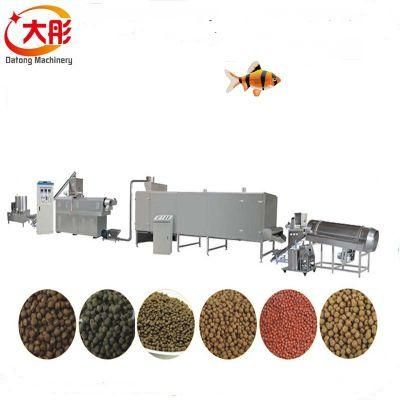 Floating Fish Feed Pellet Processing Extruder Price