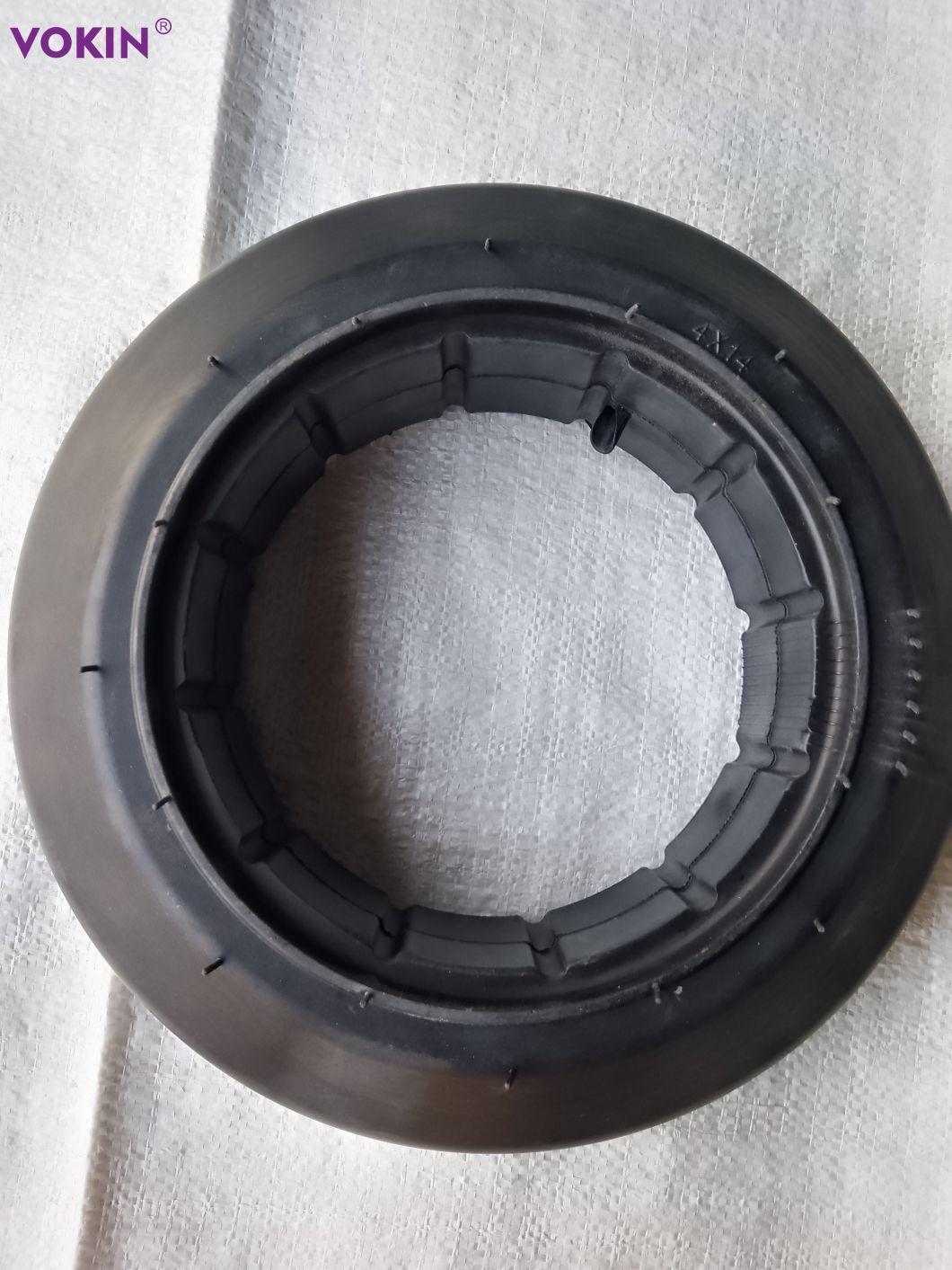 Nature Rubber Semi-Pneumatic Wheel and Tire