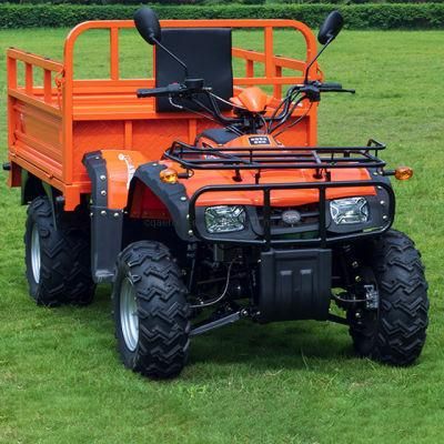 New ATV 250cc Water-Cooled Quad Bike Farm ATV with Trailer