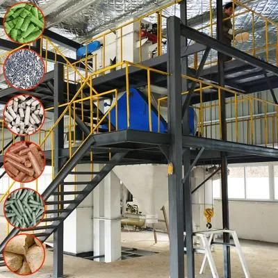 Chicken Cow Cattle Sheep Dog Cat Fish Bird Food Animal Pet Feed Making Plant Factory Supplier Price Pellet Milling Mill Machine