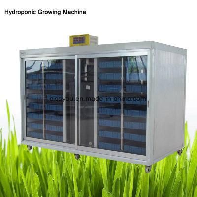 Automatic Cow Cattle Fodder Feed Barley Grass Growing Machine