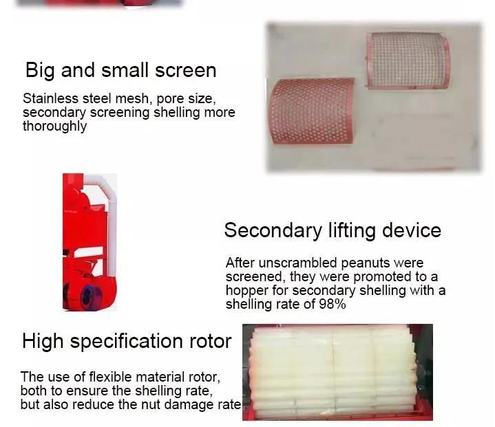 Vertical Groundnuts Peanut Shelling Sheller Machine Price with Factory