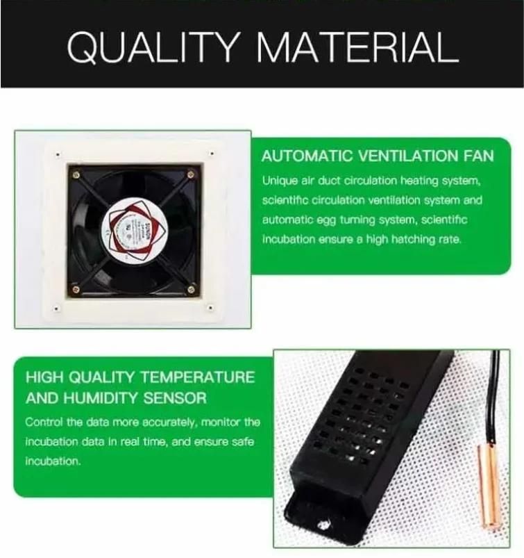 Small Large Automatic Chicken Egg Incubator with 500, 1000, 2000, 5000PCS