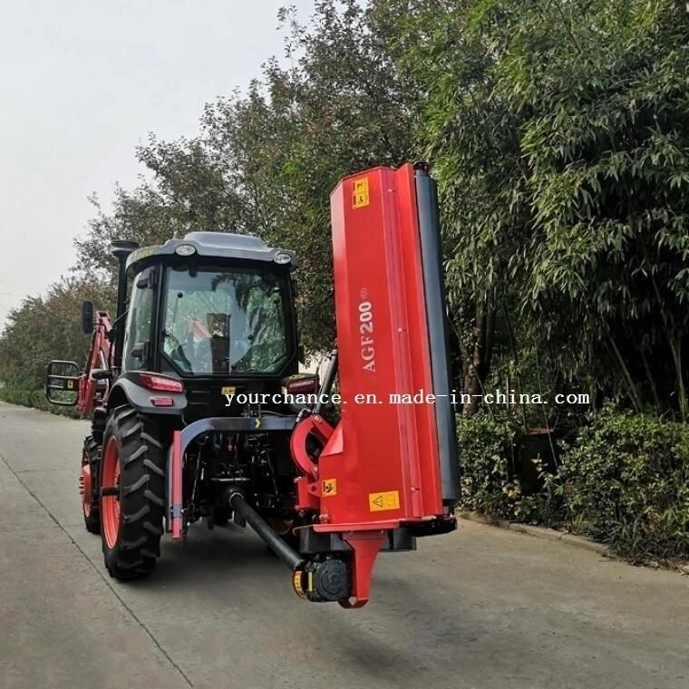 Africa Hot Selling Tractor Mower Agf Series Tractor Hitched Pto Drive 1.4-2.2m Width Heavy Duty Hydraulic Verge Flail Mower for Cutting Grass Brush Tree Branch