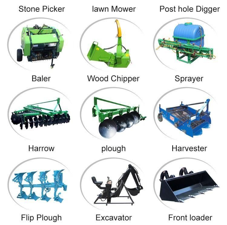 4 Ton Farm Trailer for Tractor Use with Dumping Fuction