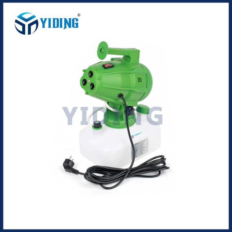 5L Ulv Fogger Portable Ultra-Low Capacity Nebulizer Handheld Disinfection Sprayer Fogging Sprayer High Efficient Disinfection Aerosol Sprayer Ulv Fogger