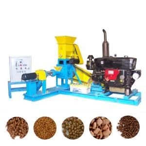 Floating Fish Feed Pellets Making Machine with Electric Motor/Diesel Engine