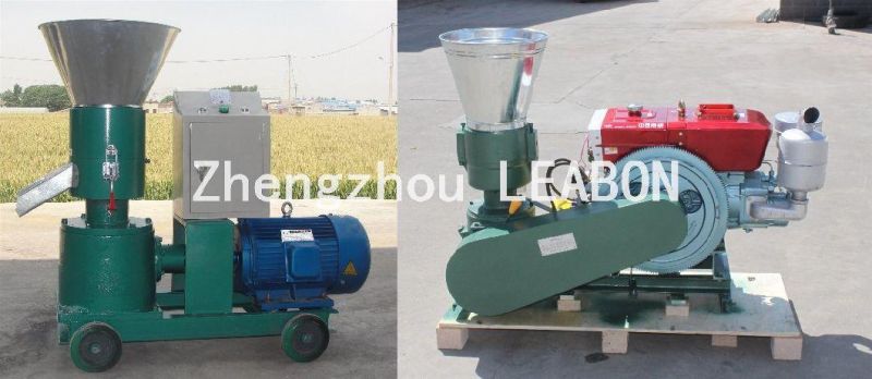 1t/H Stainless Steel Hammer Mill Farm Diesel Animal Feed Straw Wheat Crusher Grinder