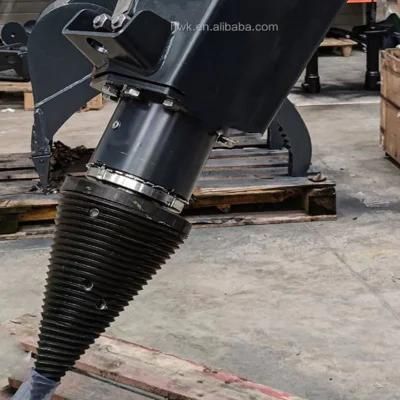 Firewood Splitting Machine Excavator Mounted Cone Splitter