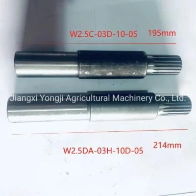 World Harvester Part; Spline Shaft; Maxxi Harvester Part; Ndr85; Ndr100; Spline Shaft; W2.5c-03D-10-05