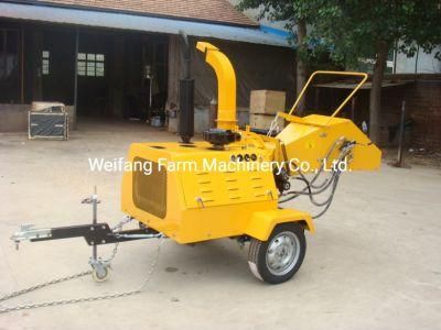 ATV Tractor Car Mounted Wheeled Diesel Wood Chipper