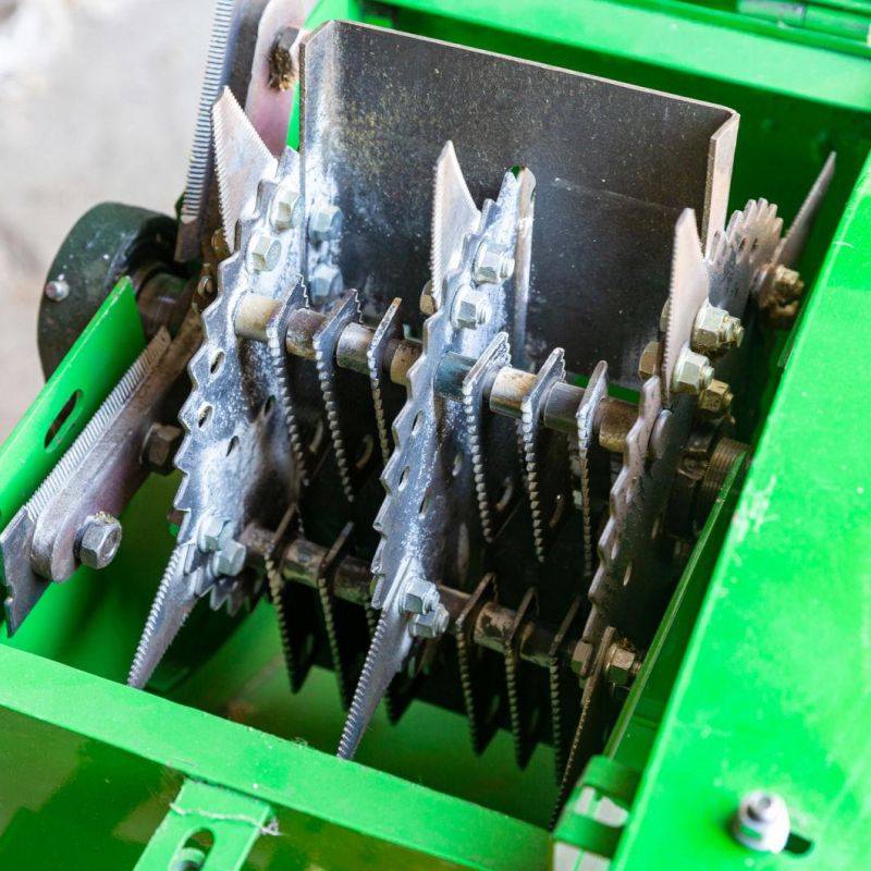 Electric Hay Crop Grinder Chaff Cutter Straw Crusher Animal Feed Agricultural Machinery