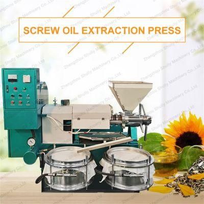 100kg/H Soya Beans Groundnuts Screw Oil Press Machine Sunflower Oil Extraction Machine