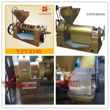 10tpd Oil Press Machine Soybean Oil Press Yzyx140cjgx