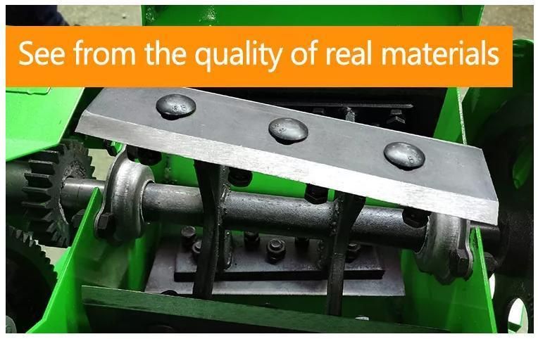 High Efficiency Chaff Cutter with Conveyer Belt Hay Straw Ensilage Machine
