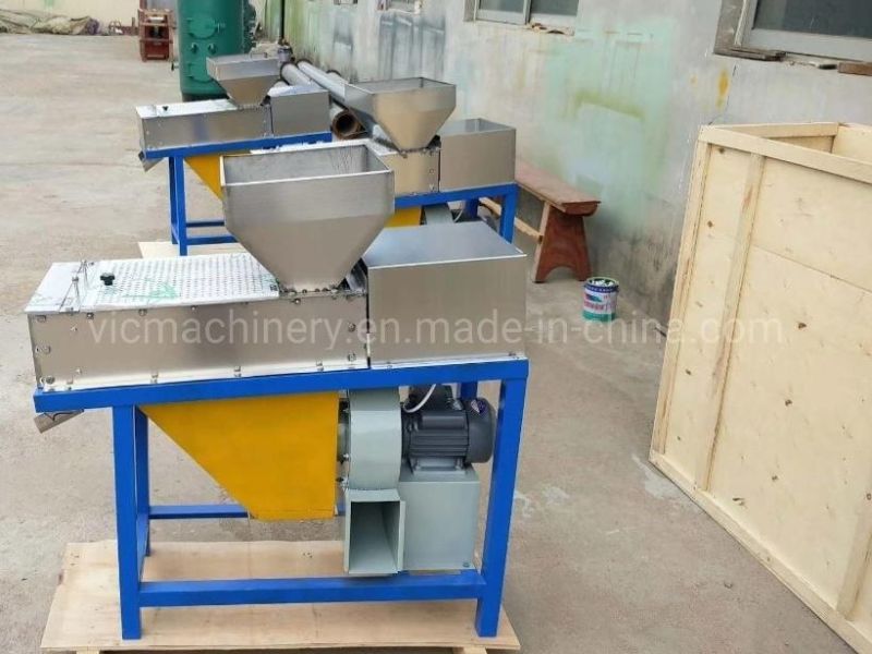 Stainless steel peanut peeling machine with working video