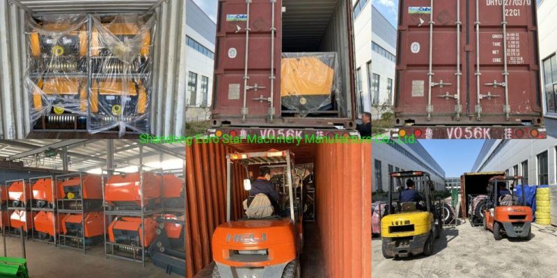 CE Round Hay Baler Mini Large Small Square Grass Silage Straw Packing Machine Baling Press Rectangular Farm Agricultural Tractor Power Tiller 9yk870 Machinery