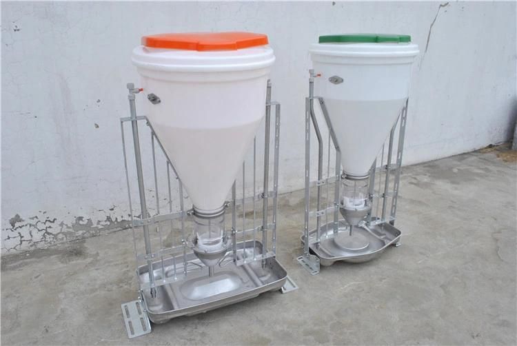 Swine Pig Farm Plastic Dry-Wet Feeder for Nursery and Fatten