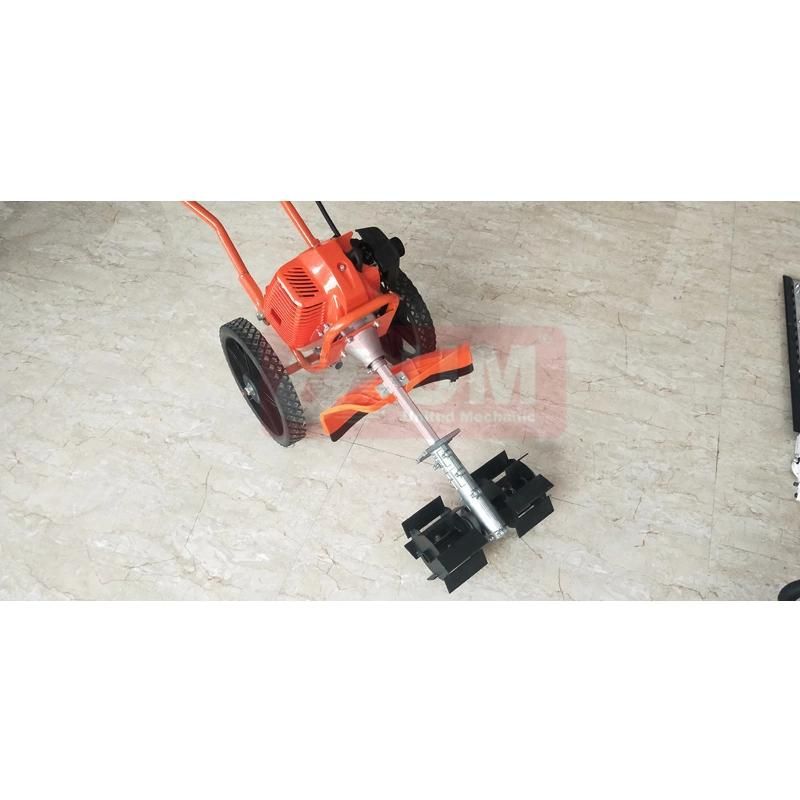 Tiller Head Hand Push Rotary Power Weeder Agriculture Garden Hand Weeder Hand Push Tiller