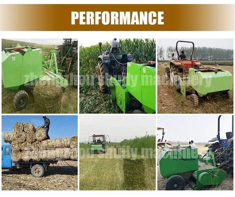 Integrated Small Hay Baler Machine for Silage and Straw