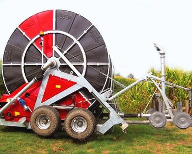 2018 Automatic Water Sprinkler Hose Reel Irrigation Equipment with Boom
