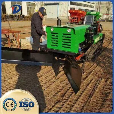 50HP Gasoline Small Garden Drainage Trencher with Backfill Equipment