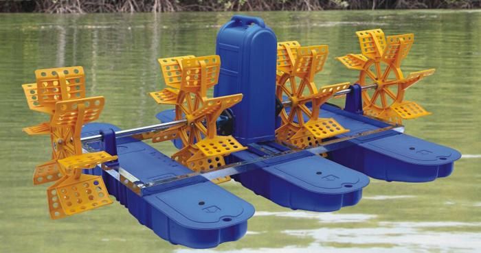 High Quality 4 Impeller Paddle Wheel Shrimp Aerator (sc-1.5)