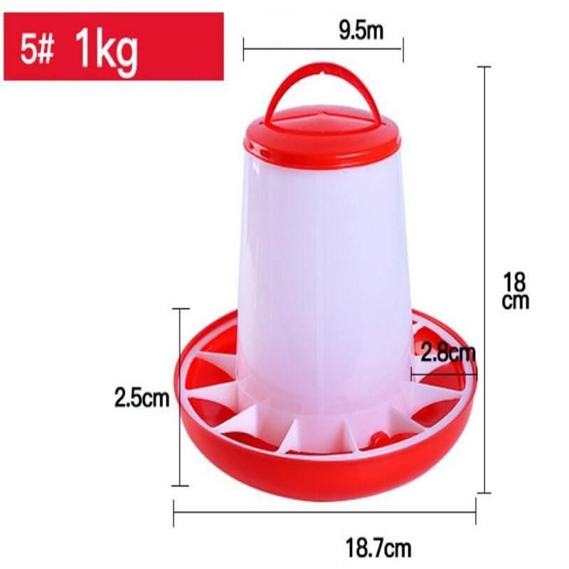 Bird Pigeon Goose Duck Bird Chicken 2-10 Kg Plastic Automatic Poultry Drinker Feeder (NT01)