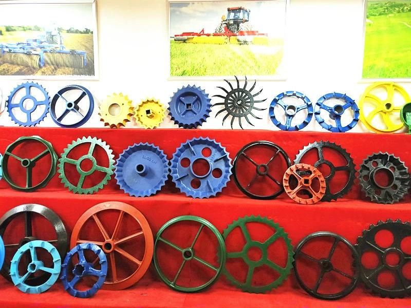 Hoe Harrow Rotary Teeth Black Wheel Agricultural Machinery Spare Parts