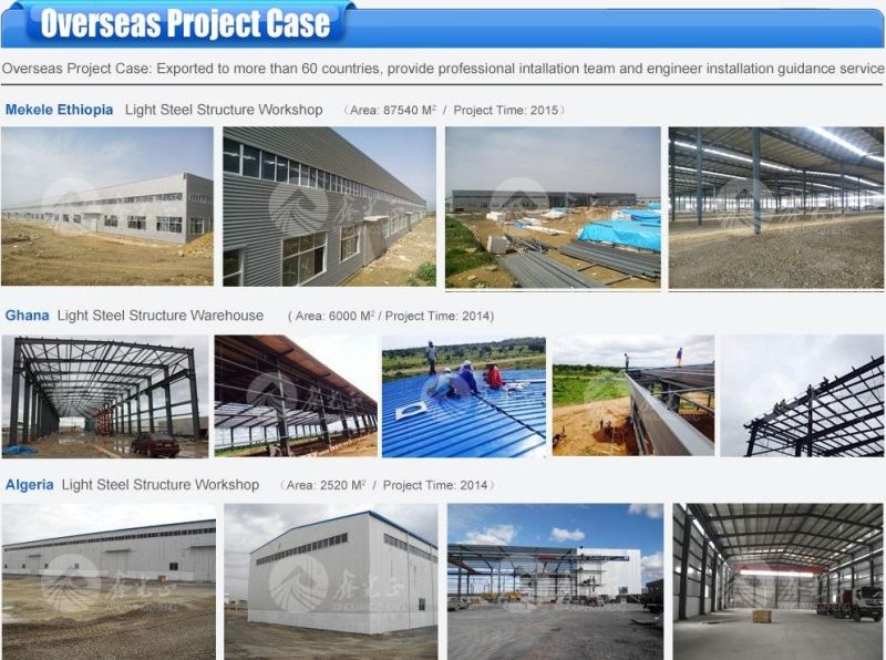 Steel Structure Fiberglass Sandwich Panel Poultry Chicken Farm House