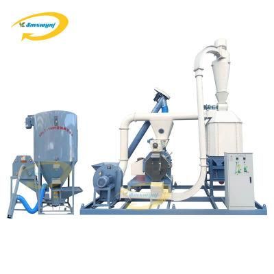 Small Poultry Feed Pellet Making Machine / Animal Feed Processing Machines / Chicken Feed Production Line