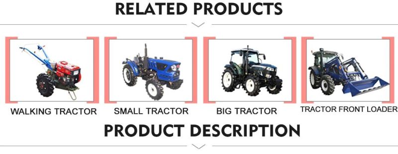 Factory Customized Fuel Saving Tractor Crawler Remote Control Paddy Field Crawler Tractor