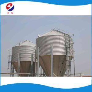 Hot DIP Galvanized Steel Poultry Feed Silo for Sale to Canada