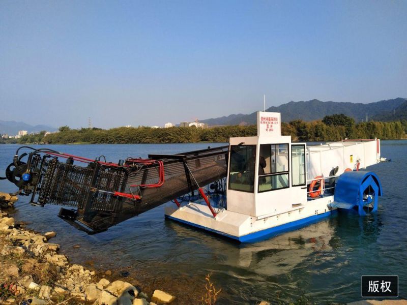 Keda River Automatic Water Hyacinth Harvester