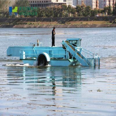 Hot Selling Seabed Aquatic Plant Harvester Water Surface Cleaning Vessel